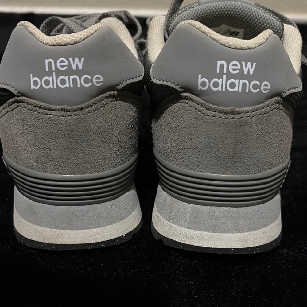 New Balance Men's Gray Sneakers - Picture 5 of 6